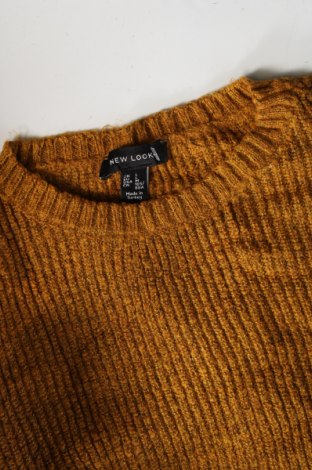 Дамски пуловер New Look, Размер L, Цвят Жълт, Цена 4,35 лв.