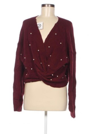 Дамски пуловер SHEIN, Размер M, Цвят Червен, Цена 46,00 лв.