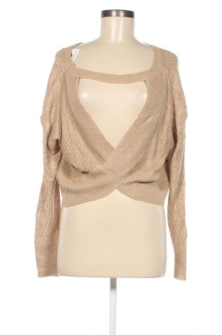 Γυναικείο πουλόβερ SHEIN, Μέγεθος M, Χρώμα  Μπέζ, Τιμή 5,69 €