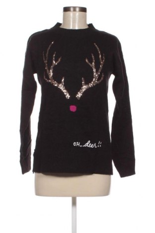 Дамски пуловер Up 2 Fashion, Размер S, Цвят Черен, Цена 21,75 лв.
