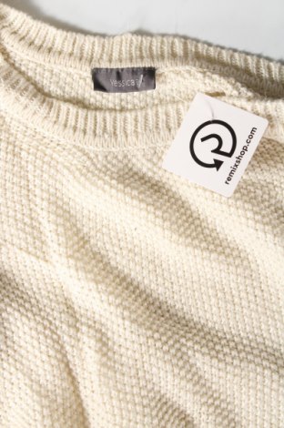 Дамски пуловер Yessica, Размер M, Цвят Екрю, Цена 4,35 лв.