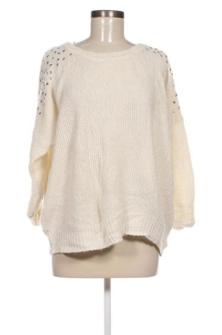 Γυναικείο πουλόβερ Yessica, Μέγεθος M, Χρώμα Εκρού, Τιμή 2,51 €