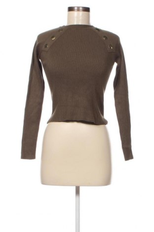 Дамски пуловер Zara, Размер S, Цвят Зелен, Цена 20,00 лв.