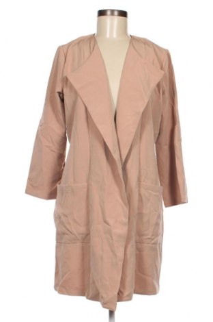 Дамско палто Pieces, Размер S, Цвят Бежов, Цена 23,75 лв.