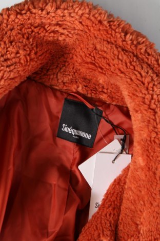 Γυναικείο παλτό Sinequanone, Μέγεθος XL, Χρώμα Πορτοκαλί, Τιμή 58,61 €