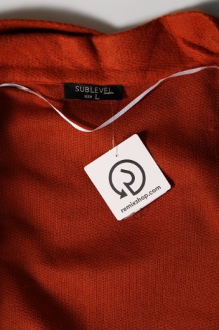 Дамско палто Sublevel, Размер L, Цвят Оранжев, Цена 21,63 лв.