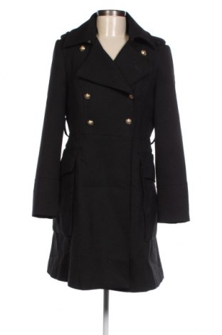 Дамско палто Zara, Размер L, Цвят Черен, Цена 34,30 лв.