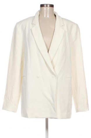 Γυναικείο σακάκι Camaieu, Μέγεθος XL, Χρώμα Εκρού, Τιμή 16,96 €