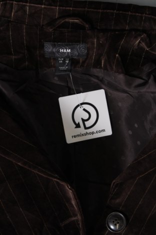 Γυναικείο σακάκι H&M, Μέγεθος M, Χρώμα Καφέ, Τιμή 3,27 €