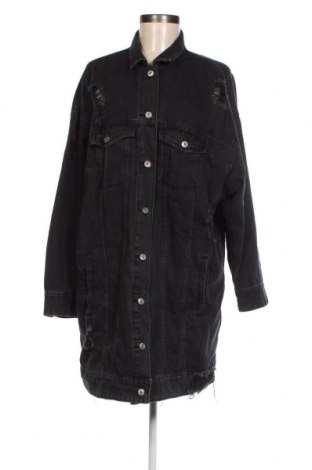 Дамско яке Pull&Bear, Размер L, Цвят Черен, Цена 46,00 лв.