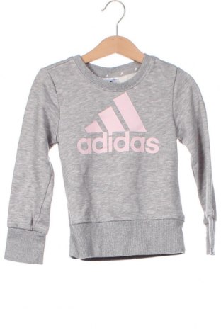 Детска блуза Adidas, Размер 5-6y/ 116-122 см, Цвят Сив, Цена 18,50 лв.