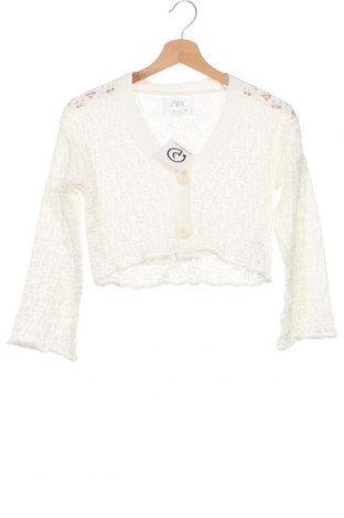 Παιδική ζακέτα Zara, Μέγεθος 7-8y/ 128-134 εκ., Χρώμα Λευκό, Τιμή 11,55 €