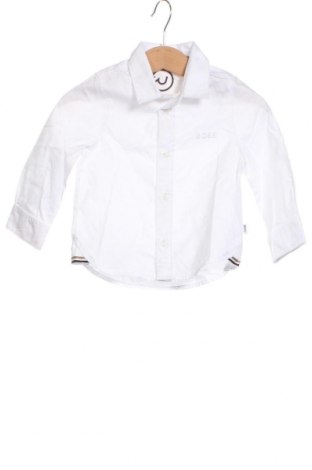 Детска риза Hugo Boss, Размер 9-12m/ 74-80 см, Цвят Бял, Цена 89,40 лв.