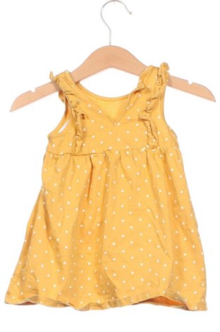 Dziecięca sukienka H&M, Rozmiar 6-9m/ 68-74 cm, Kolor Żółty, Cena 28,69 zł