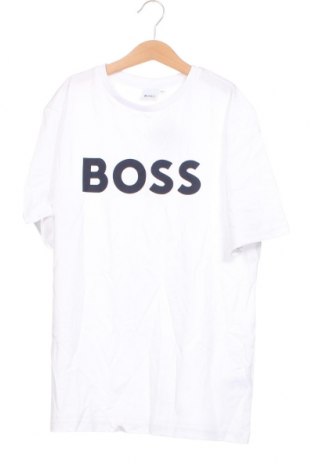 Kinder T-Shirt BOSS, Größe 11-12y/ 152-158 cm, Farbe Weiß, Preis € 32,12