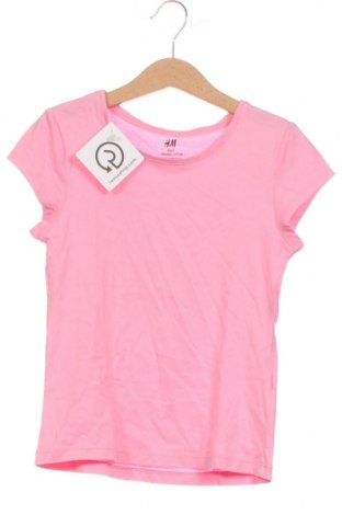Dziecięcy T-shirt H&M, Rozmiar 8-9y/ 134-140 cm, Kolor Różowy, Cena 57,57 zł