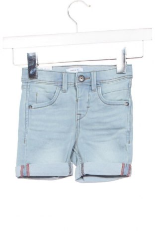 Pantaloni scurți pentru copii Name It, Mărime 1-2m/ 50-56 cm, Culoare Albastru, Preț 20,63 Lei