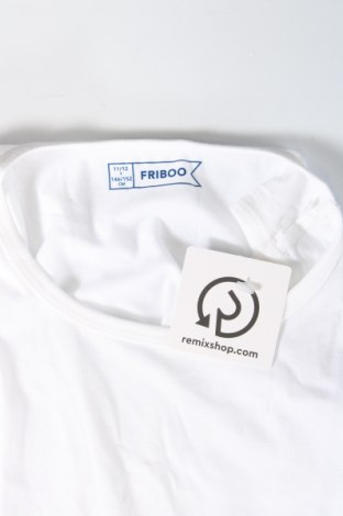 Μπλουζάκι αμάνικο παιδικό Friboo, Μέγεθος 10-11y/ 146-152 εκ., Χρώμα Λευκό, Τιμή 4,15 €