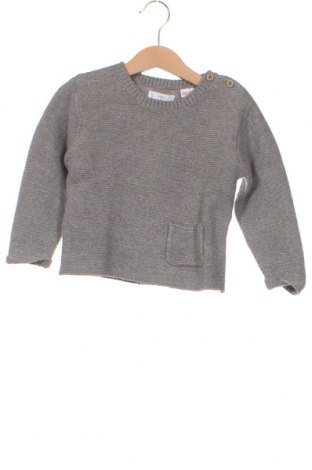Kinderpullover Mango, Größe 12-18m/ 80-86 cm, Farbe Grau, Preis 12,45 €