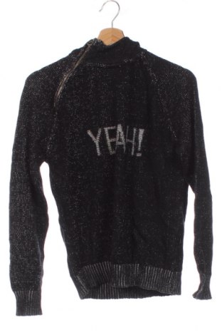Детски пуловер Zara, Размер 13-14y/ 164-168 см, Цвят Черен, Цена 4,16 лв.