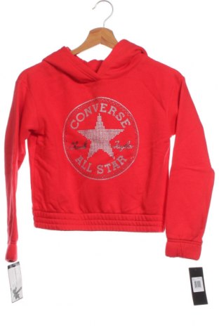Gyerek sweatshirt Converse, Méret 7-8y / 128-134 cm, Szín Piros, Ár 10 349 Ft