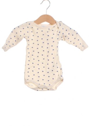 Παιδικό κορμάκι Petit Bateau, Μέγεθος 2-3m/ 56-62 εκ., Χρώμα Εκρού, Τιμή 8,44 €