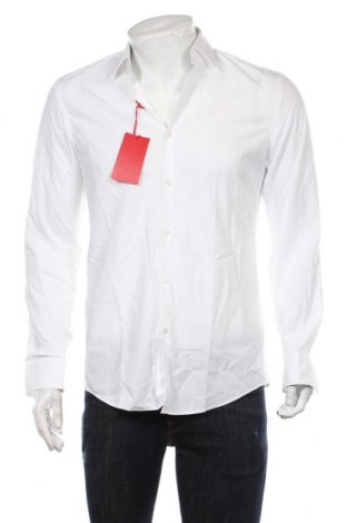 Мъжка риза Hugo Boss, Размер M, Цвят Бял, Цена 199,00 лв.