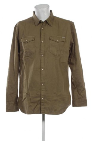Ανδρικό πουκάμισο Jack & Jones, Μέγεθος XXL, Χρώμα Πράσινο, Τιμή 35,05 €