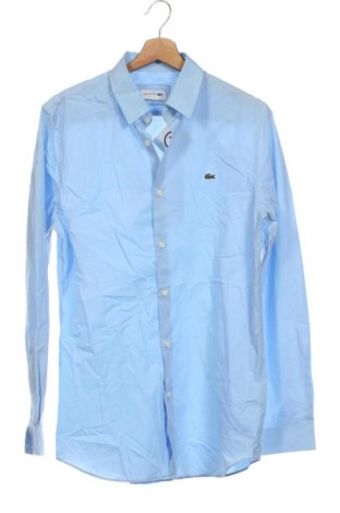 Мъжка риза Lacoste, Размер M, Цвят Син, Цена 90,00 лв.