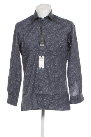 Ανδρικό πουκάμισο Olymp, Μέγεθος M, Χρώμα Μπλέ, Τιμή 36,19 €
