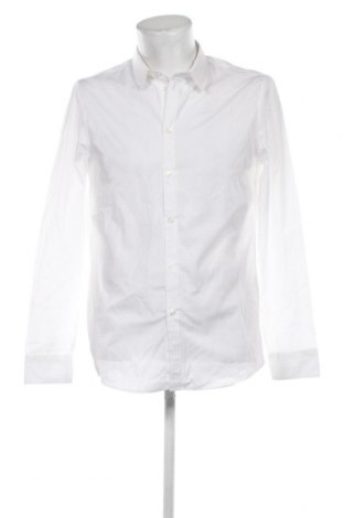 Мъжка риза Pier One, Размер M, Цвят Бял, Цена 25,30 лв.