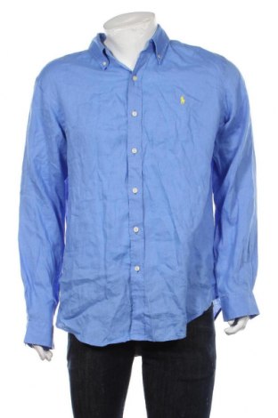 Herrenhemd Polo By Ralph Lauren, Größe M, Farbe Blau, Preis 58,12 €