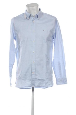 Ανδρικό πουκάμισο Tommy Hilfiger, Μέγεθος M, Χρώμα Μπλέ, Τιμή 77,32 €
