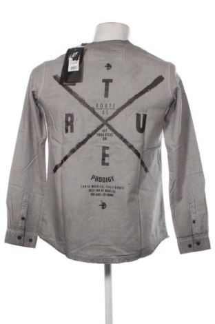 Ανδρικό πουκάμισο Trueprodigy, Μέγεθος S, Χρώμα Γκρί, Τιμή 77,32 €