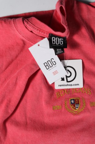 Мъжка тениска BDG, Размер XXS, Цвят Розов, Цена 29,00 лв.