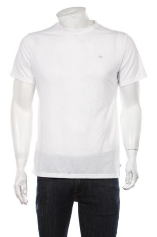 Ανδρικό t-shirt Calvin Klein, Μέγεθος M, Χρώμα Λευκό, Τιμή 19,48 €