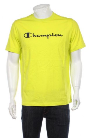 Ανδρικό t-shirt Champion, Μέγεθος L, Χρώμα Πράσινο, Τιμή 8,97 €