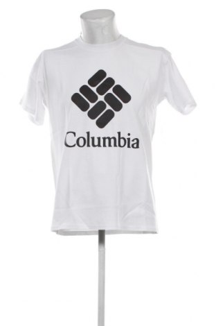 Ανδρικό t-shirt Columbia, Μέγεθος M, Χρώμα Λευκό, Τιμή 26,80 €