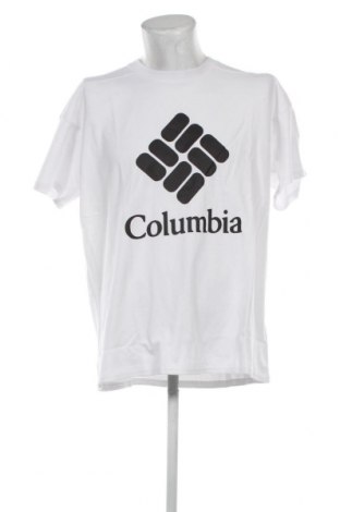 Tricou de bărbați Columbia, Mărime XL, Culoare Alb, Preț 119,74 Lei