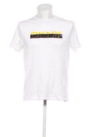 Мъжка тениска DKNY, Размер M, Цвят Бял, Цена 47,60 лв.