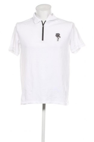 Herren T-Shirt Karl Lagerfeld, Größe L, Farbe Weiß, Preis 54,12 €