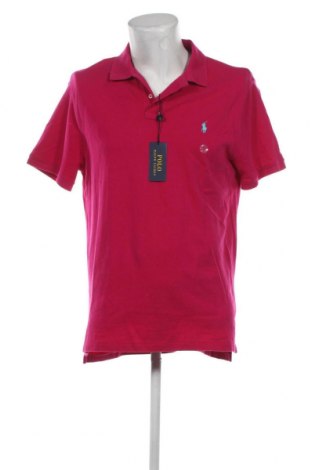 Ανδρικό t-shirt Polo By Ralph Lauren, Μέγεθος XL, Χρώμα Ρόζ , Τιμή 49,07 €