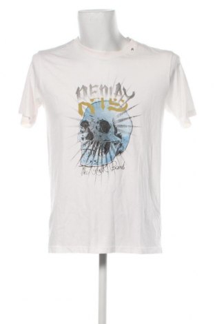 Ανδρικό t-shirt Replay, Μέγεθος L, Χρώμα Λευκό, Τιμή 35,05 €
