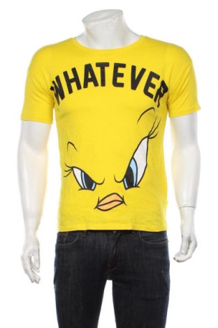 Ανδρικό t-shirt Sinsay, Μέγεθος XS, Χρώμα Κίτρινο, Τιμή 7,24 €