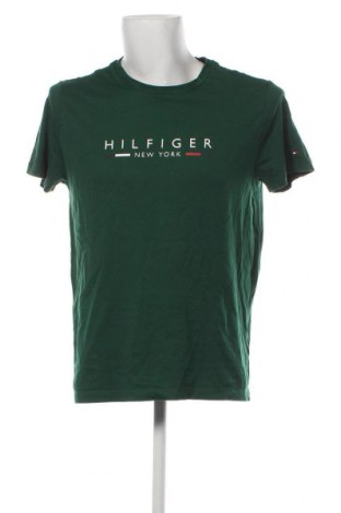 Ανδρικό t-shirt Tommy Hilfiger, Μέγεθος XL, Χρώμα Πράσινο, Τιμή 35,05 €
