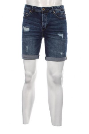 Ανδρικό κοντό παντελόνι ! Solid, Μέγεθος M, Χρώμα Μπλέ, Τιμή 11,75 €