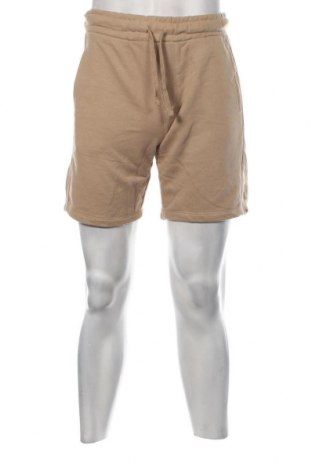 Ανδρικό κοντό παντελόνι Bershka, Μέγεθος M, Χρώμα  Μπέζ, Τιμή 9,07 €