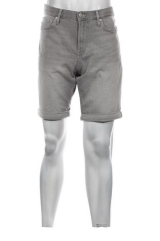 Pantaloni scurți de bărbați Calvin Klein Jeans, Mărime L, Culoare Gri, Preț 203,12 Lei