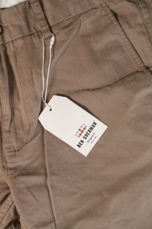 Pantaloni de bărbați Ben Sherman, Mărime S, Culoare Bej, Preț 34,74 Lei