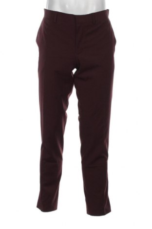 Мъжки панталон Isaac Dewhirst, Размер L, Цвят Червен, Цена 13,05 лв.